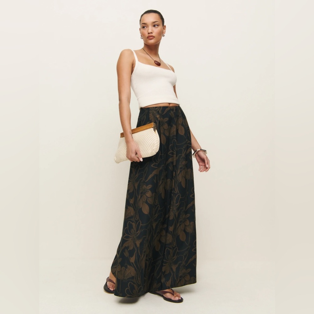 REFORMATION Lucy Skirt In Brava, brand new with tags, never worn, no flaws.